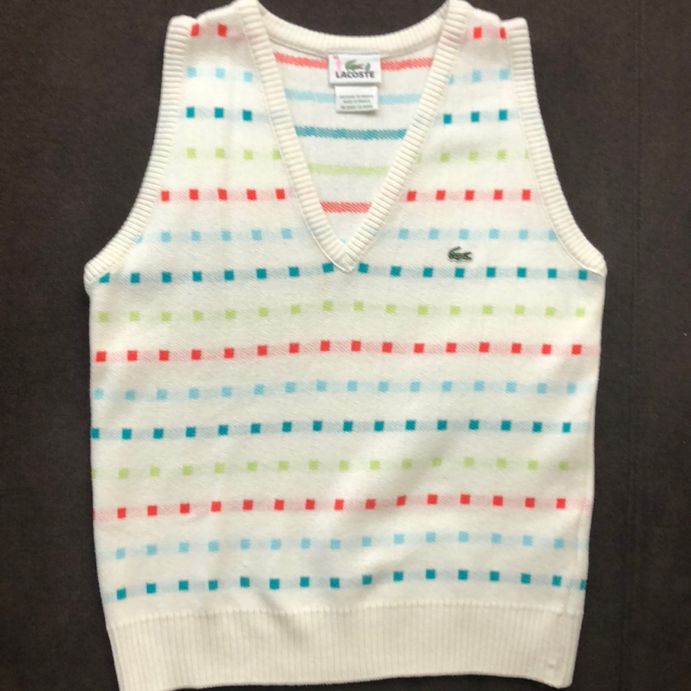 Lacoste women’s sweater vest